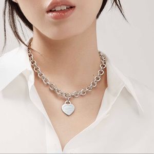 Tiffany & Co. Heart Tag Necklace